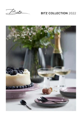 Bitz Living Stoneware Footed Cake Stand 30 cm Light Pink